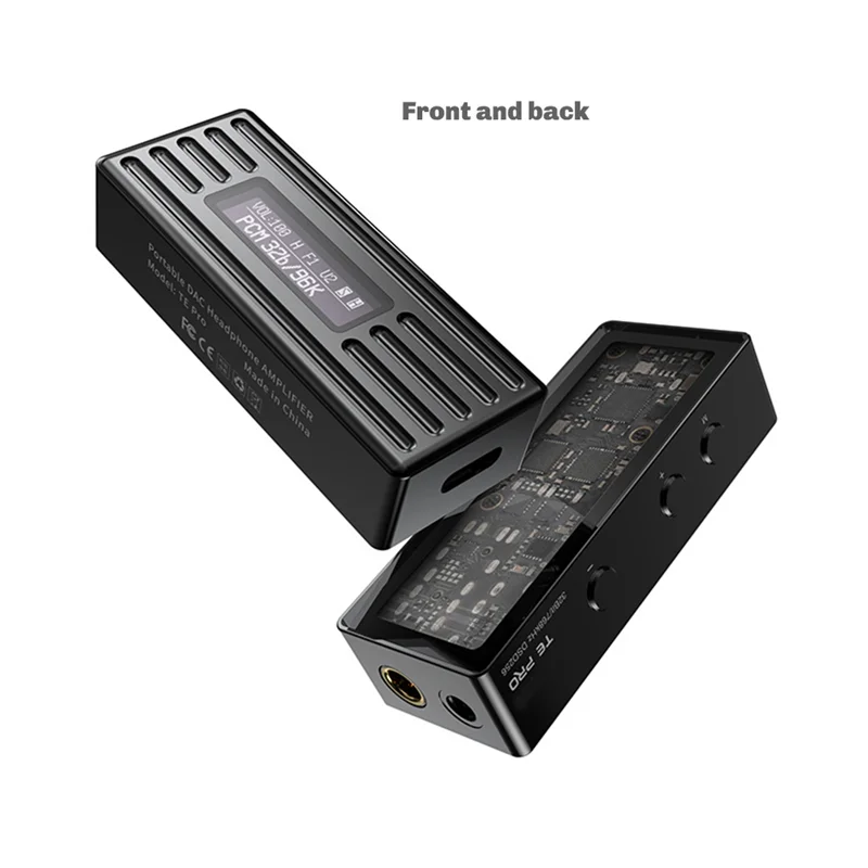 【تخليص】TE PRO صوت محمول عالي الدقة Hifi DAC Amp مخرجات 3.5 مم و4.4 مم مع مخرجات مزدوجة عالية الأداء CS43198 DAC