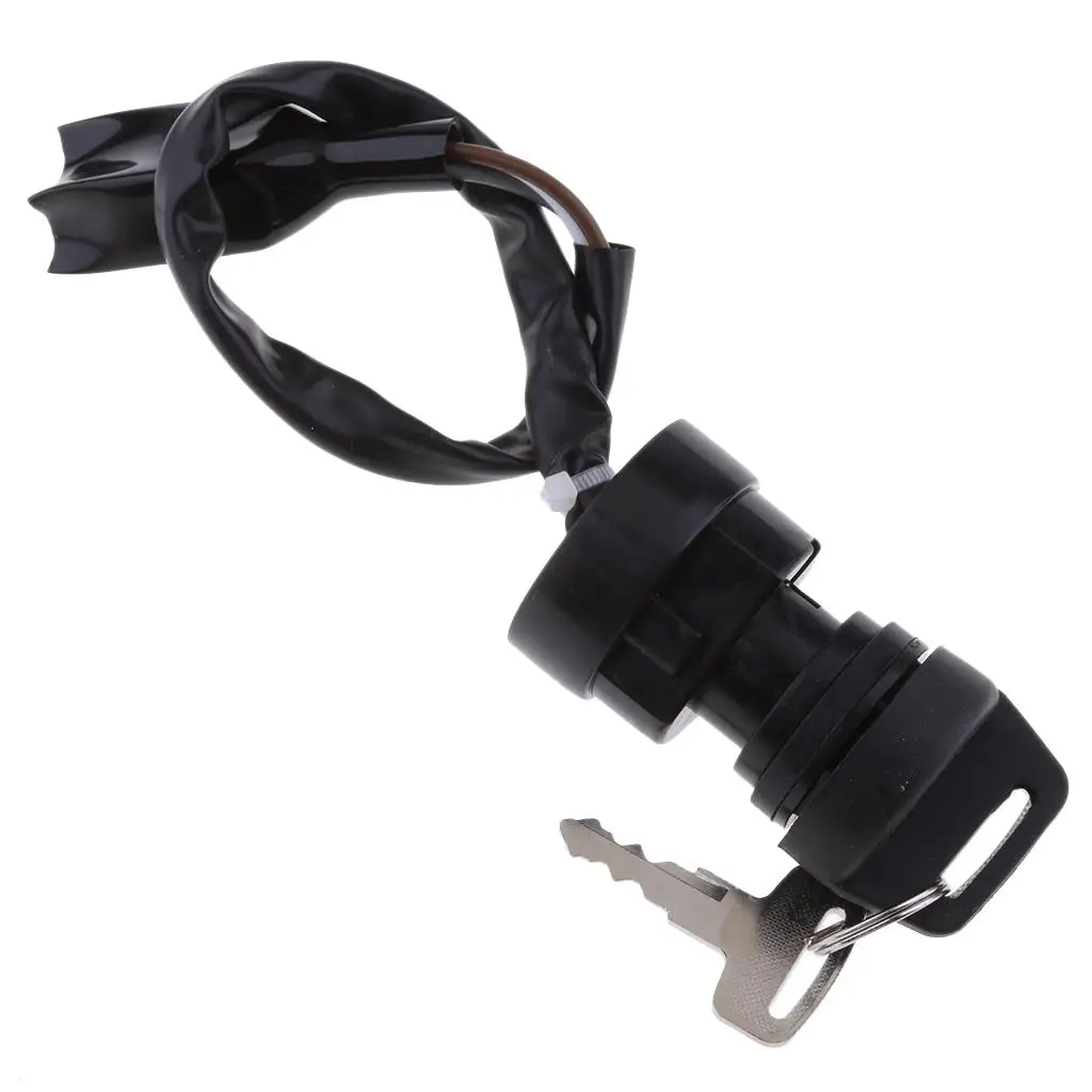 Motorcycle Ignition Switch Plastic Rubber Keyless System Electric Starter for Kawasaki KVF700 KFX700 KSV700