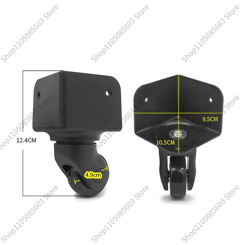 For BW047# Universal Wheel for Cosmetic Trolley Tool Storage Box Replacement Repair Accessory