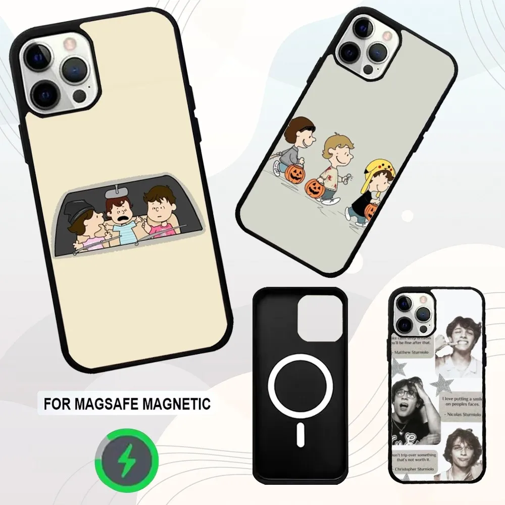 

S-Sturniolo Triplets Phone Case For iPhone 16e,16,15,14,13,12,11,Plus,Pro,Max,Mini Magsafe Magnetic Wireless Charging