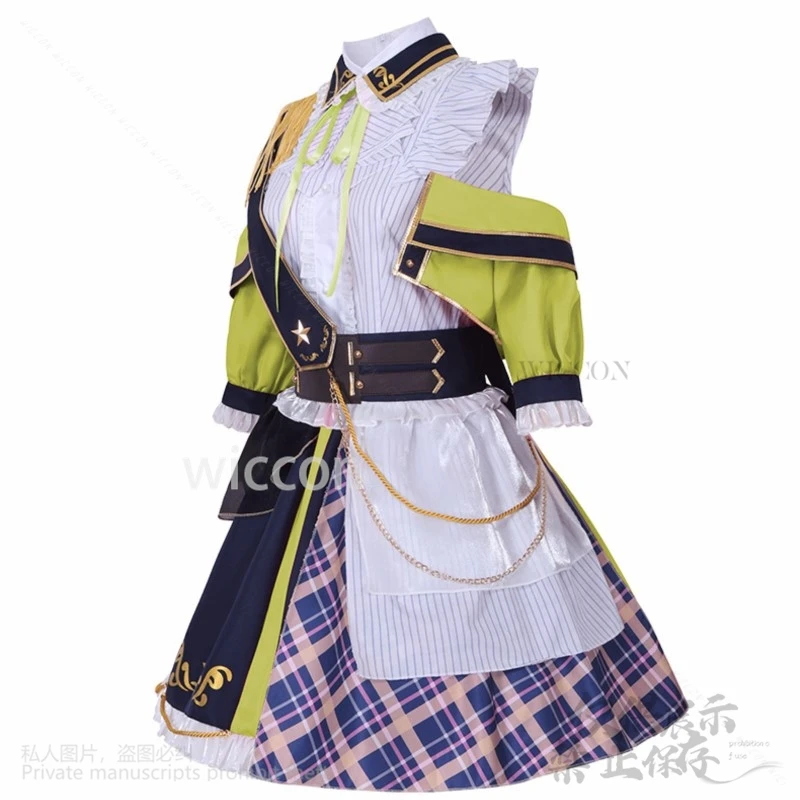 Anime Oshi No Ko MemCho Cosplay iDOLM@STER Costume Lolita Dress Idol Uniform Wigs For Halloween Christmas Party Customized