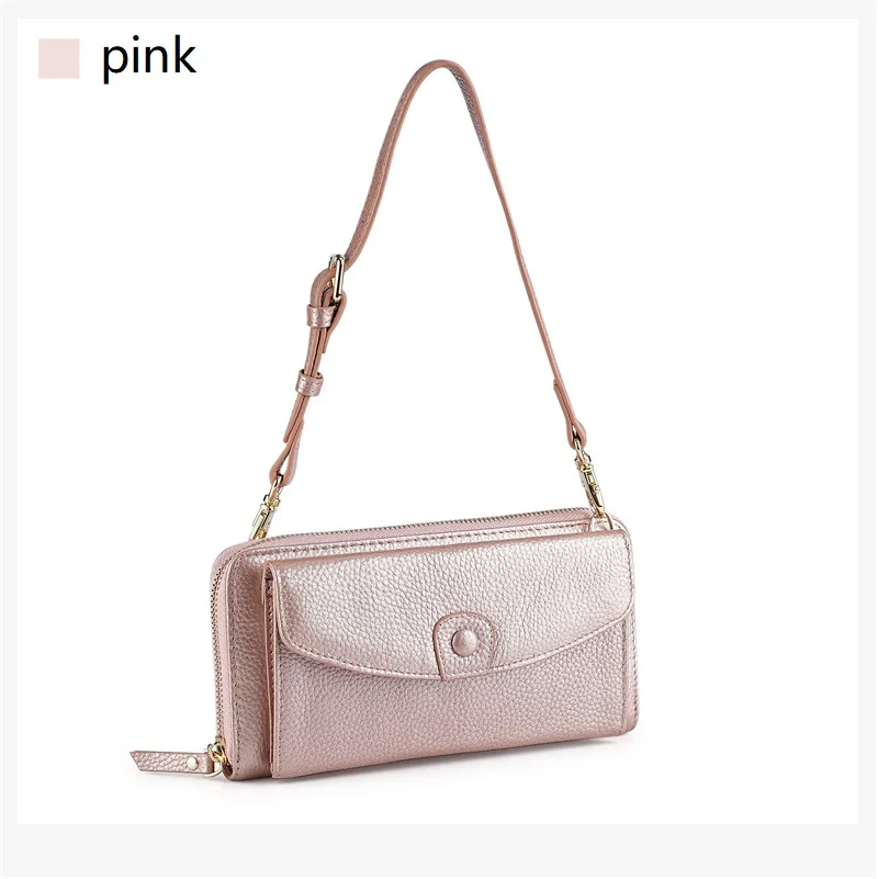 Multifunktionale Echtleder-Geldbörse 2026 Neue Kartenhalter-Damenbörse Modische Damen-Abendclutch aus Rindsleder – Detail 15