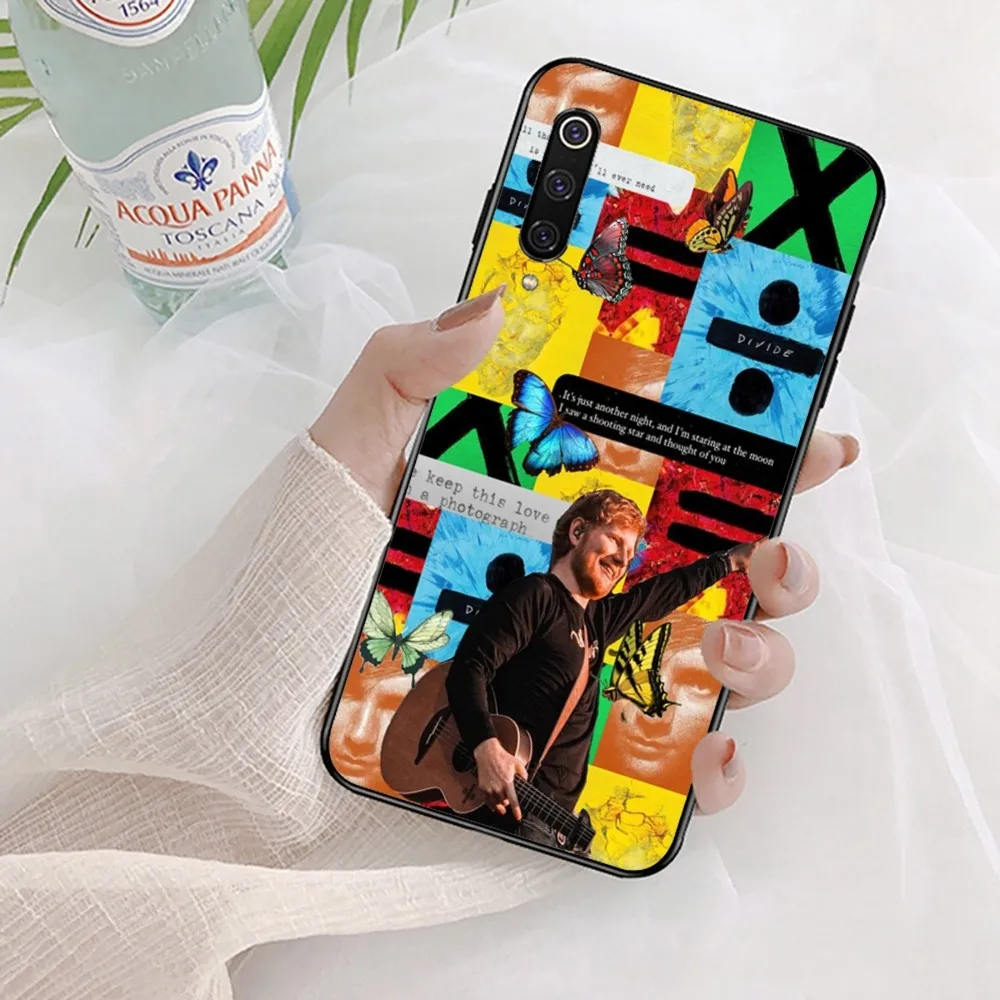 Ed Sheeran Hot Singer Phone Case For Xiaomi Mi 5X 8 9 10 11 12 lite pro 10T PocoX3pro PocoM3 Note 10 pro lite