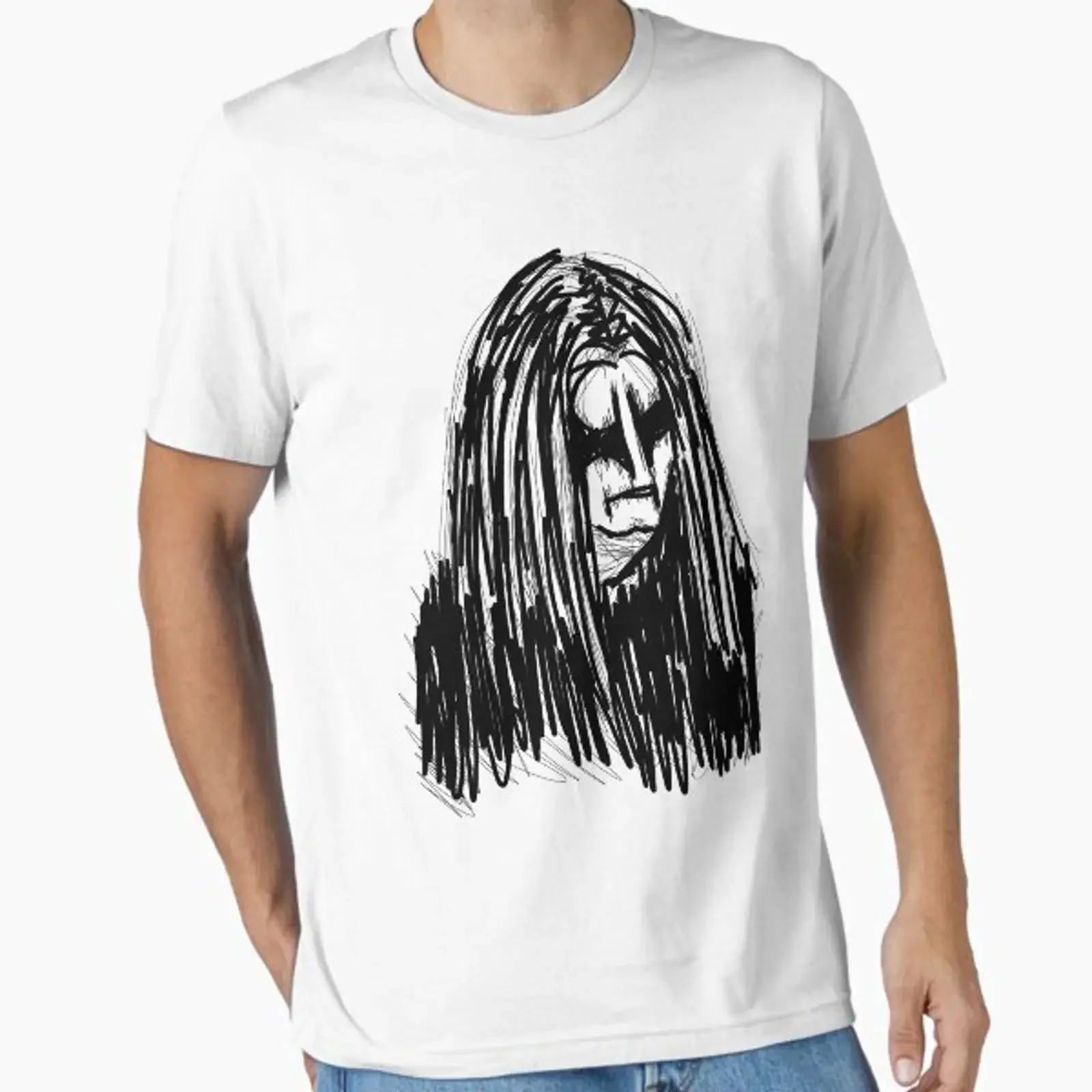 Preview of the Euronymous artwork created and sold by Michael Stewart vintage Washed Stretched homme Unisex Comfortable Casual
