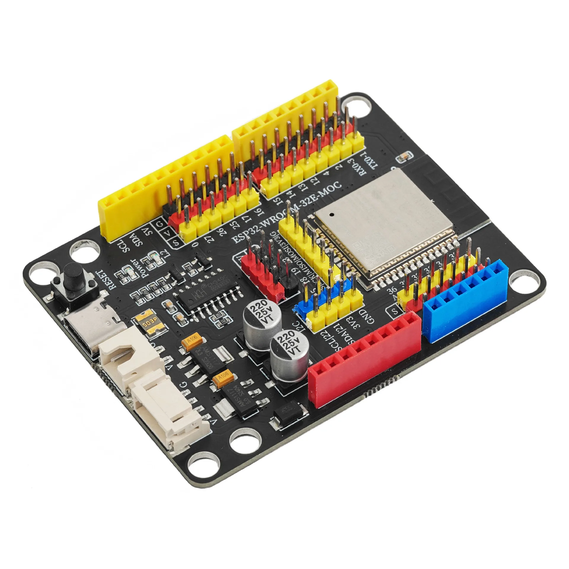 1PCS ESP32-WROOM-32E Development Board 2.4GHz WiFi Bluetooth for Arduino IDE LEGO SPIKE Prime / EV3 Programming Compatible