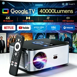 HORLAT 21000 lumenów Android 4K projektor LED 800ANSI Full HD 1080P wideo kino domowe Auto Keystone 5G WiFi przenośny projektor