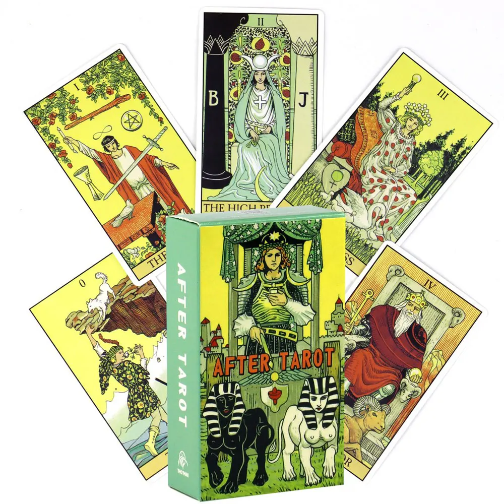 

Hot selling After Tarot Leisure Entertainment Card Family Gathering Divination Deck Tarot Board Playing Game Card