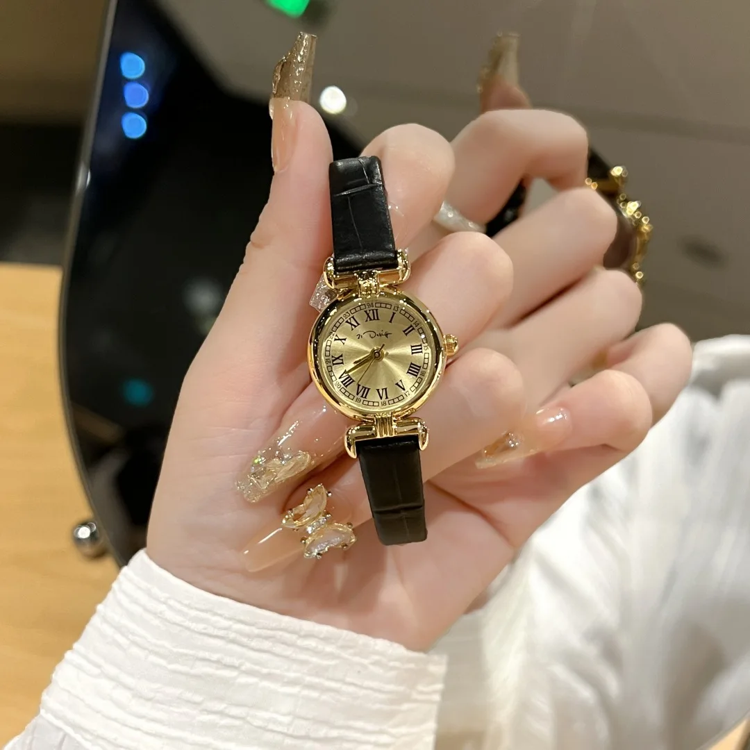 ساعة نسائية فاخرة ذهبية رفيعة للغاية relojes para damas ساعات نسائية فاخرة مقاومة للماء كوارتز ساعة اليد Relogio Feminino