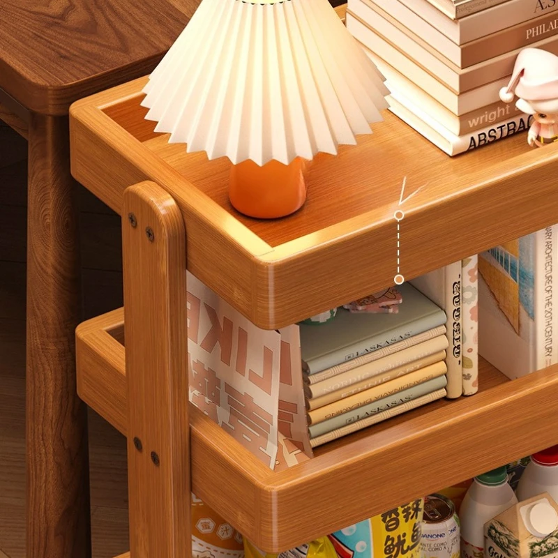 مكتب غرفة المعيشة تخزين خزانة الرف نقل أثاث المنزل تخزين خزانة شرفة الخيزران الأثاث Casiers Et Casiers MHSNJ