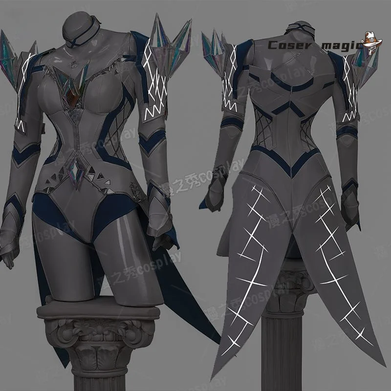 Костюм для косплея New Wave Skin White Queen Эмма Мороз ‌   Униформа Хэллоуин Карнавал Вечеринка Рождество Игра Ролевая Одежда Одежда