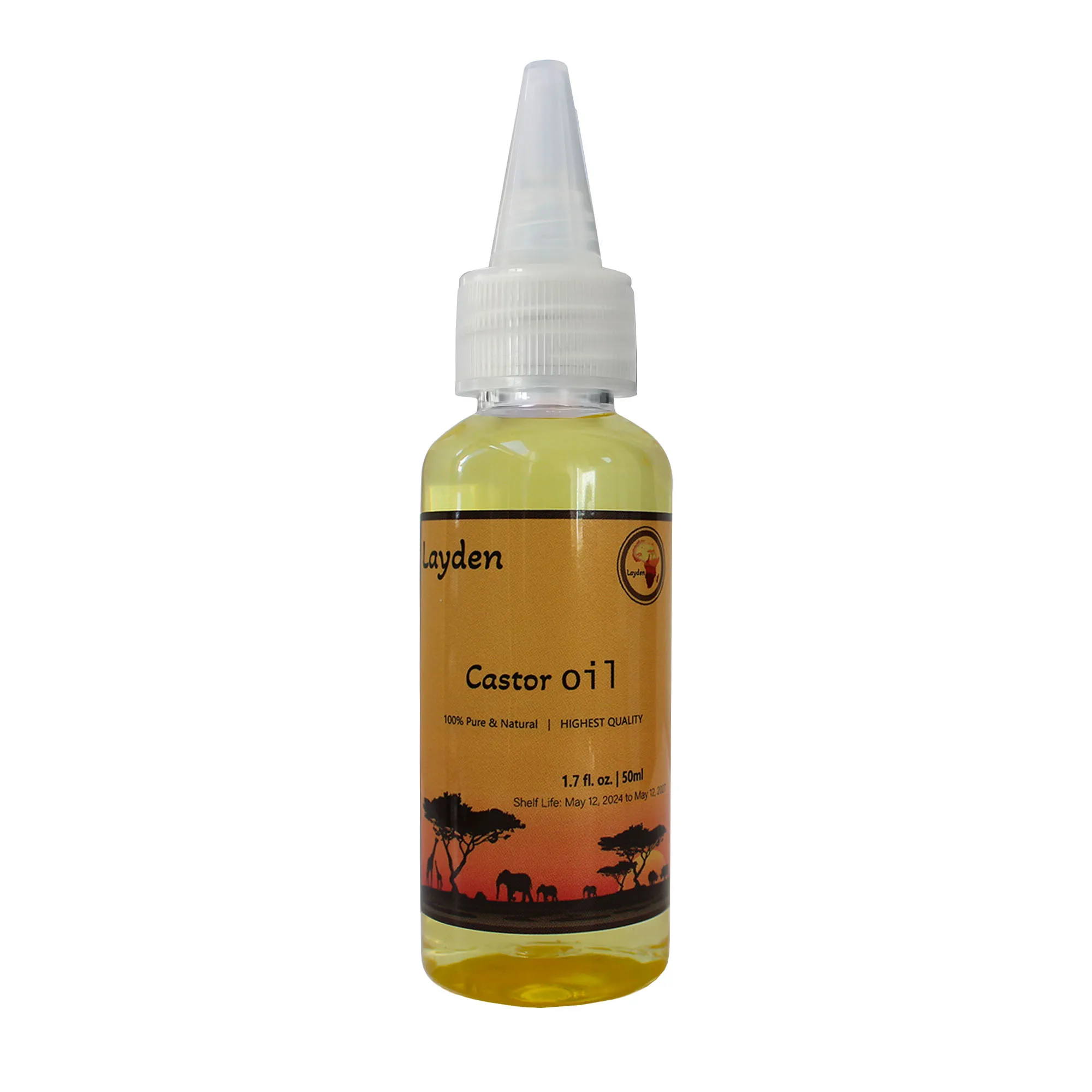 Traditionally Cold-Pressed Castor Seed Hot Oil Hair Scalp Strengthening & Nourishing Locks in Moisture