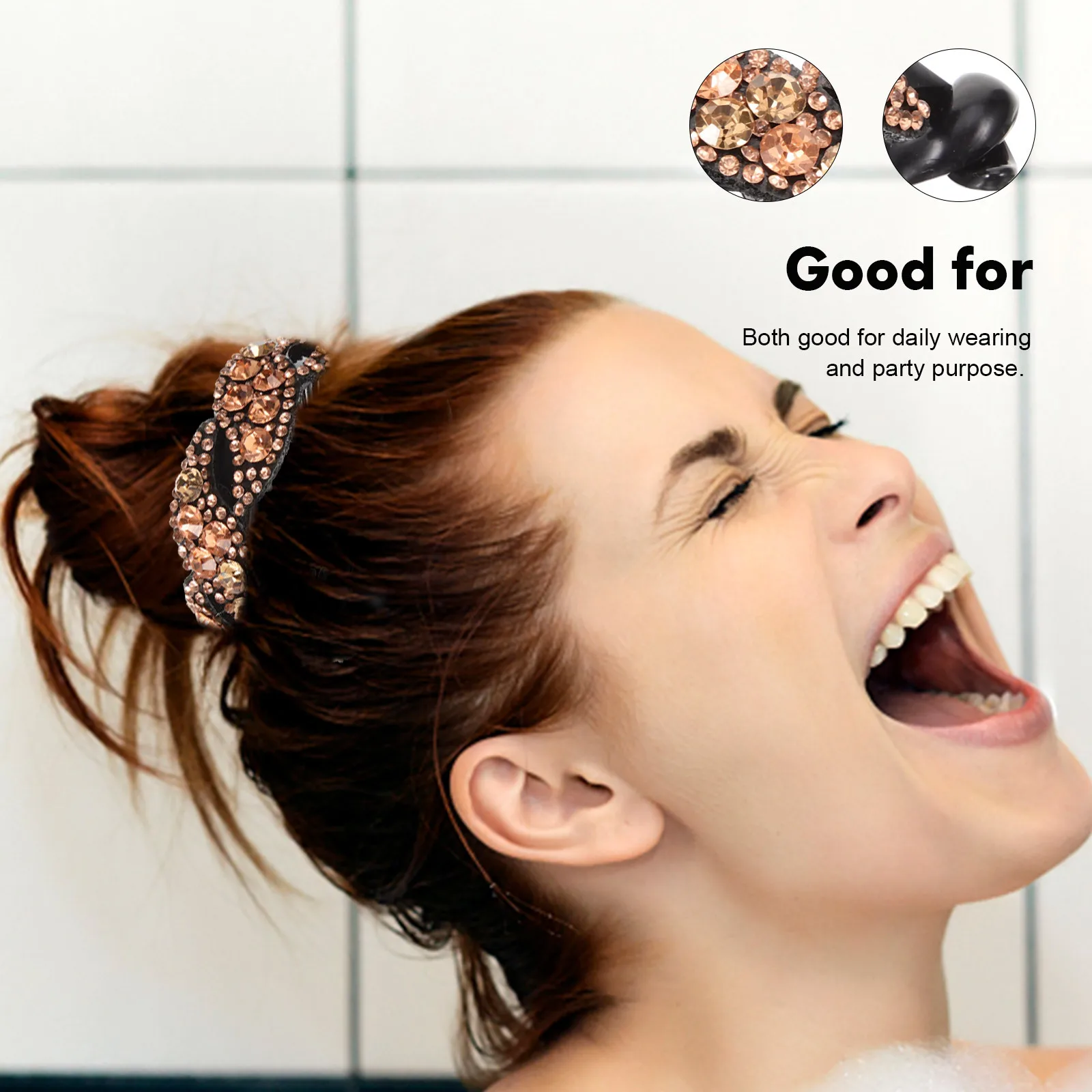 

Hair Clip Ponytail Holder Light Brown Ergonomic Design For Daily Wear Party Fast Styling Tool Durable Comfortable Hair