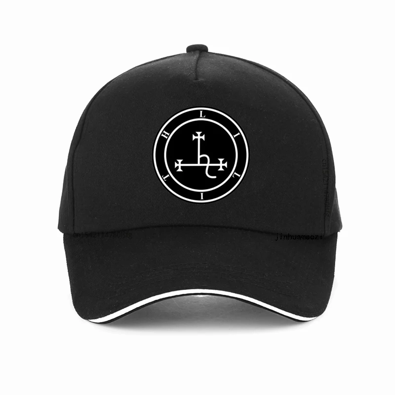 

Dawapara Lilith Sigil hat for Men Women Pagan Amulet Mythology Baseball Cap fashion printing Pagan Amulet Mythology hats