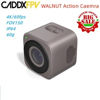 CADDX WALNUT 4K/60fps FOV150 IP64 60g FPV Action Caemra Built-in 600mAH Battery Gyroflow ND8 ND16 for FPV Freestyle Cinewhoop