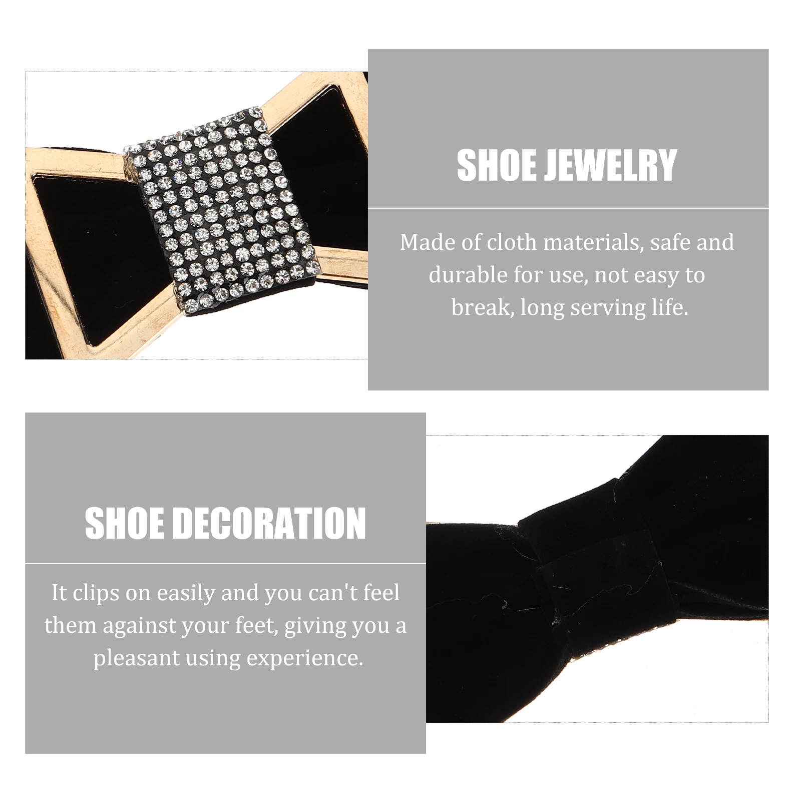 

1 Pair Clips Decor For Pumps for Heels Wedding Accessories Shoe Decors Decoration Wedding Proms Shoe Accessories