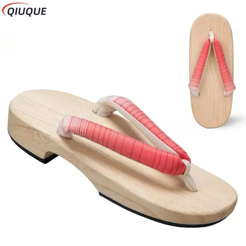 Anime Kamado Nezuko Cosplay Tanjirou Zapatos Kanawo Giyuu Shinobu Kyoujurou Geta Zuecos Sandalias Agatsuma Zenitsu Flip Flopsa; 6'x, 9;