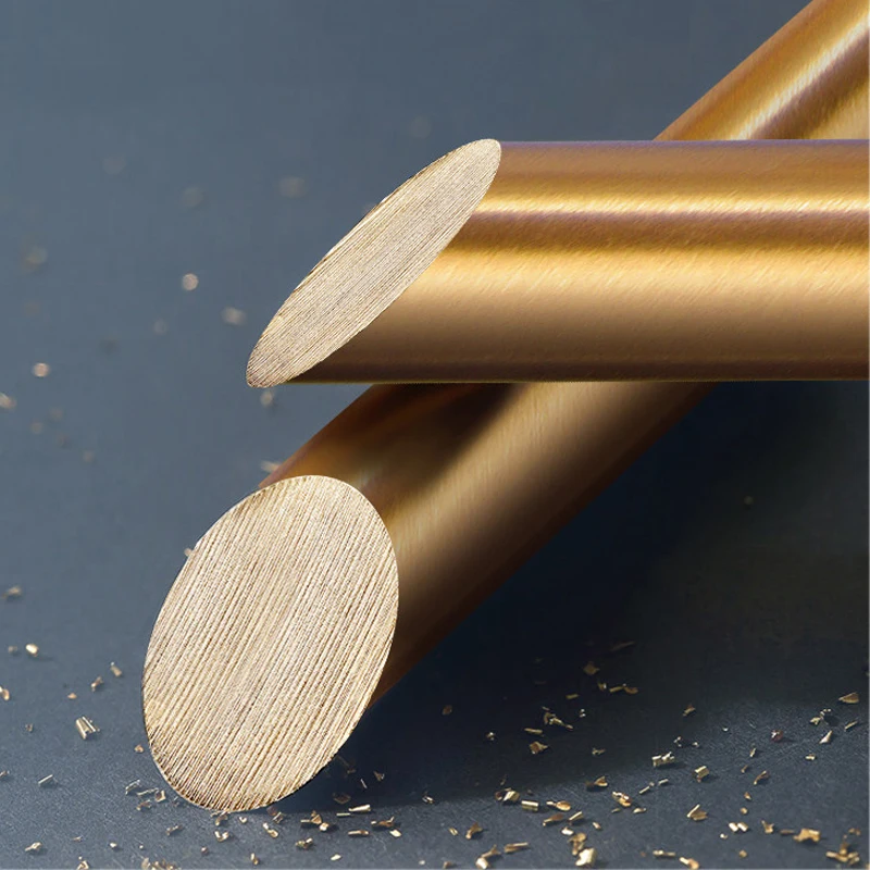 Solid Brass Furniture Handles Copper Cabinet Knobs Wardrobe Dresser Drawer Knobs Kitchen Cupboard  Door Long Handle