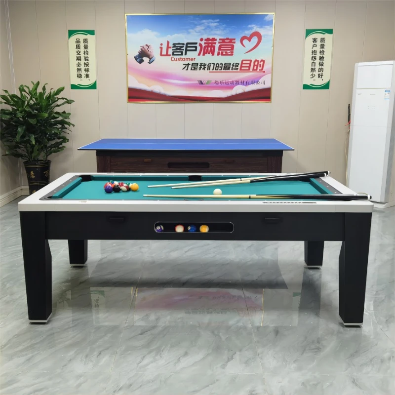 

Billiards Table Ice Hockey Home American Billiards and Poker Multi functional Roaming Standard Adult