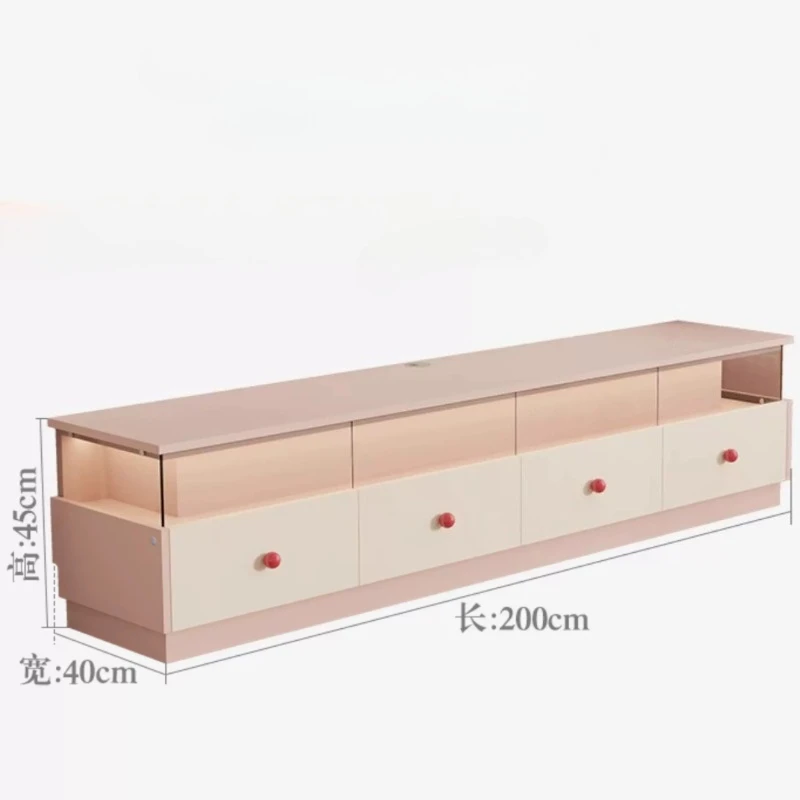 Decoration Center Tv Stand Entertainment With Lights Small Lowboard Tv Stand Kids Monitor Mueble Salon Para Tv Furniture Home