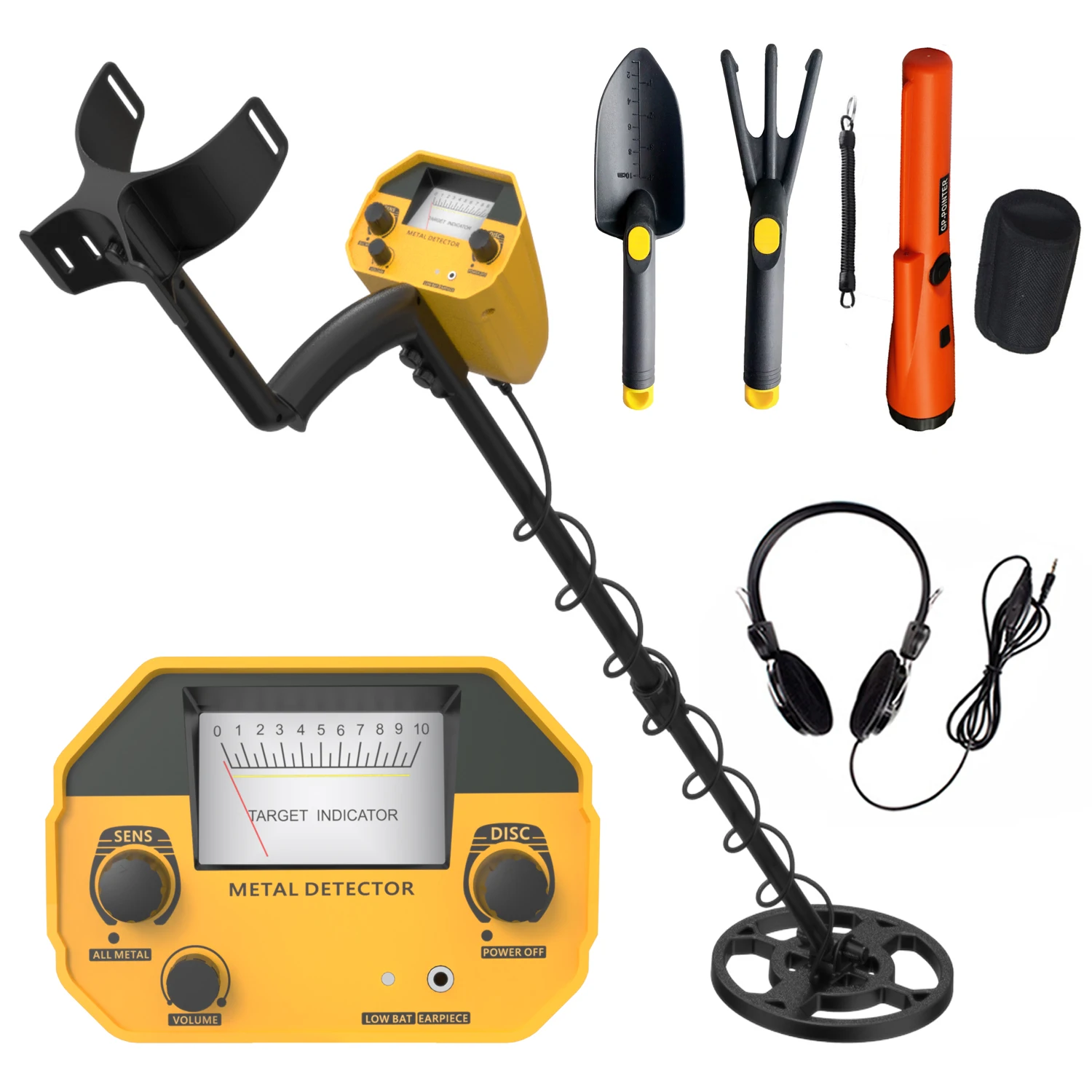 

MD4030 Metal Detector Underground Gold Pinpointer Treasure Hunter High Sensitivity Treasure Finding Tool