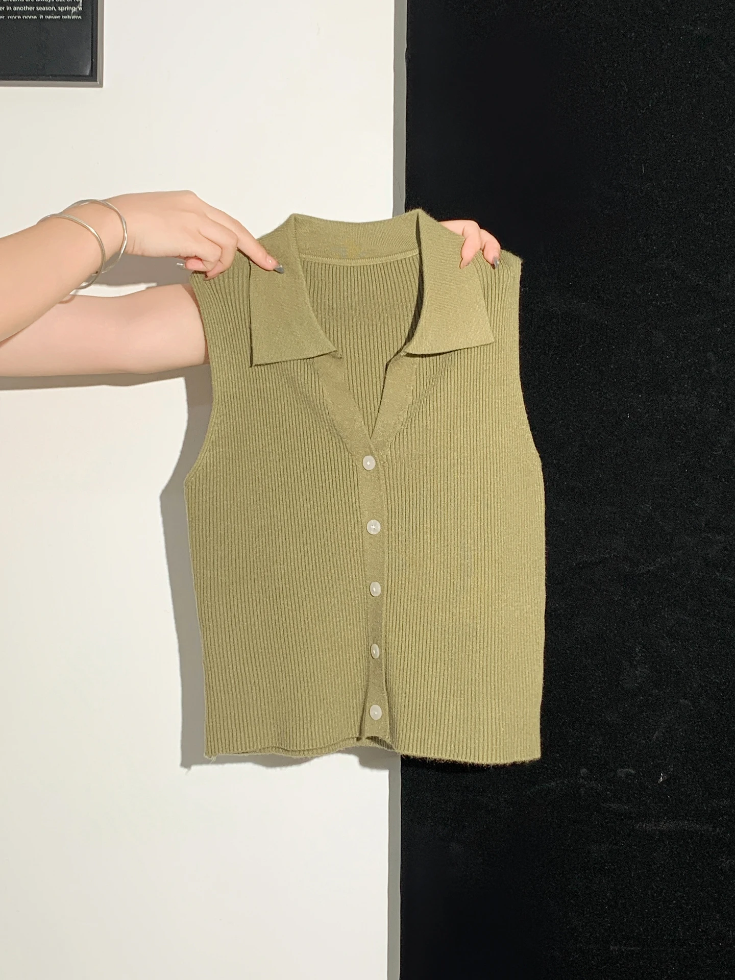 

Sweaters Jumpers Vests Womens Sweater Vest Grunge Commute Sport Knit Fit Autumn Gothic Preppy Style Warm Comfortable Ins Western