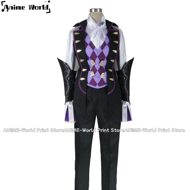 

《Custom Size》Game Fire Emblem Fates Fire Emblem If Jakob Cosplay Costume Full Set