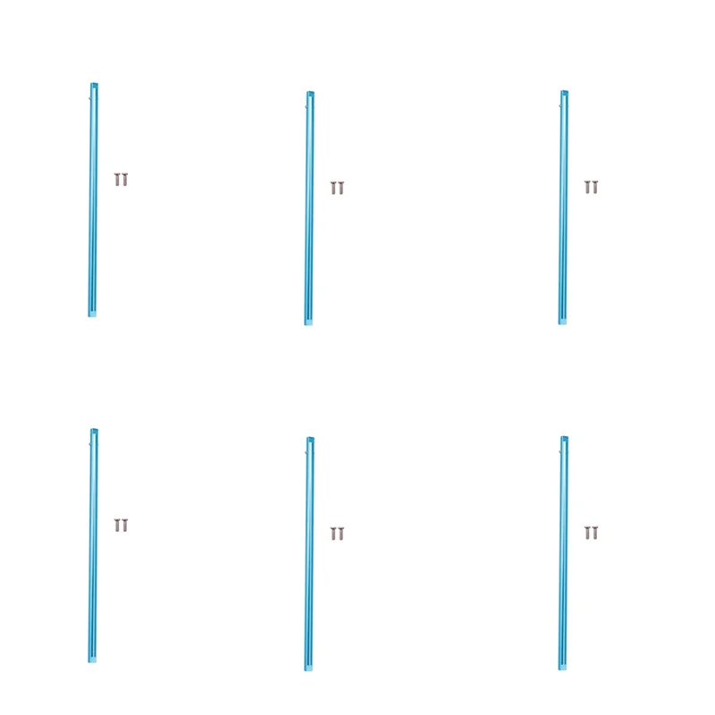 YSUN-6X Central Driving Shaft For WL  A949 A959 A969 A979 K929 RC Car, Metal, Blue