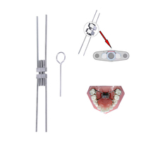 Dental Expansion Screw Orthodontic Palate Expander Frame Type Stainless Steel 8/9/11/13mm Rapid Dentistry Tools Materials Tools