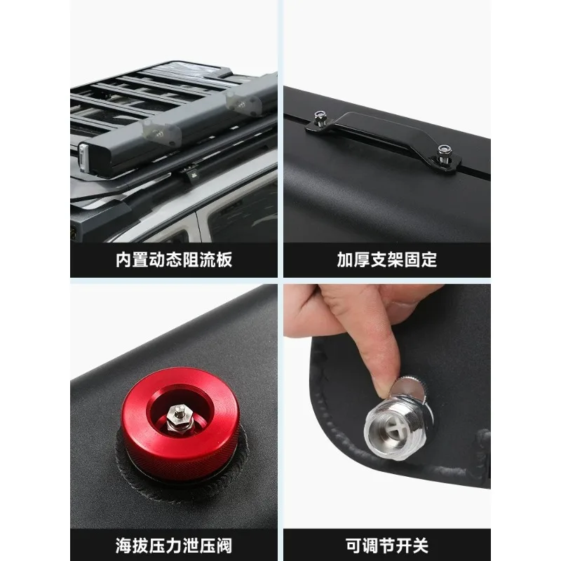 26L Solar Car Shower Outdoor Camping Off-road PVC Water Tank Portable Hiking Shower Supplies