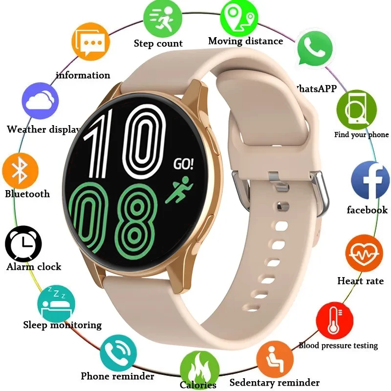 

2025 New Bluetooth Call Smart Watch Heart Rate Blood Pressure Monitor Display HD IP67 Waterproof Unisex Smartwatch Perfect Gift