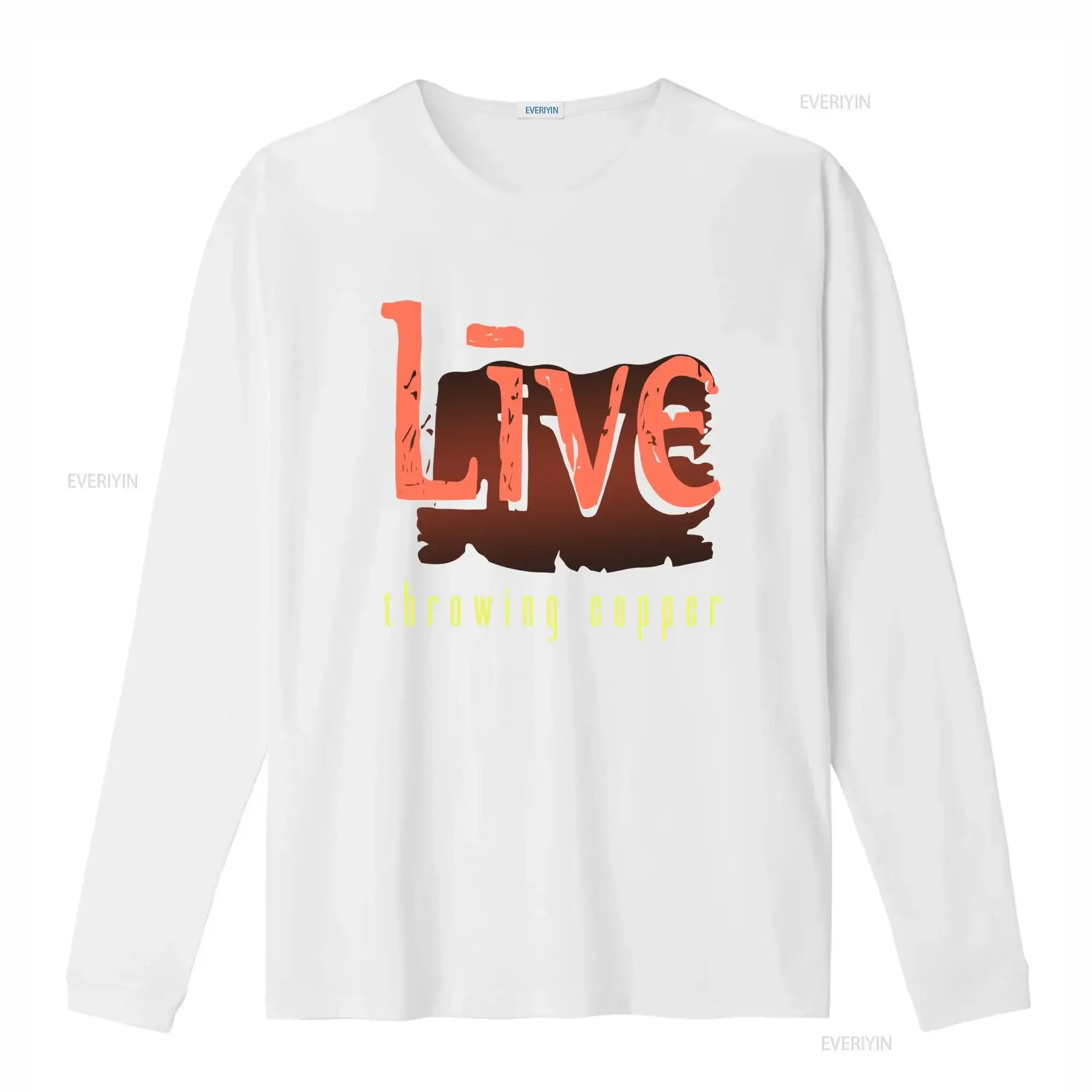 1994 Vintage Live Throwing Copper Tour T Shirt Retro Rock Band Concert vintage Washed Top For Everyday Wear fashion Stylish view 4