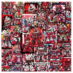 10/30/54pcs Anime GUNDAM Graffiti Stickers Waterproof Cool Kids Cartoon Decal DIY Skateboard Motorcycle Laptop Vinyl Sticker Toy