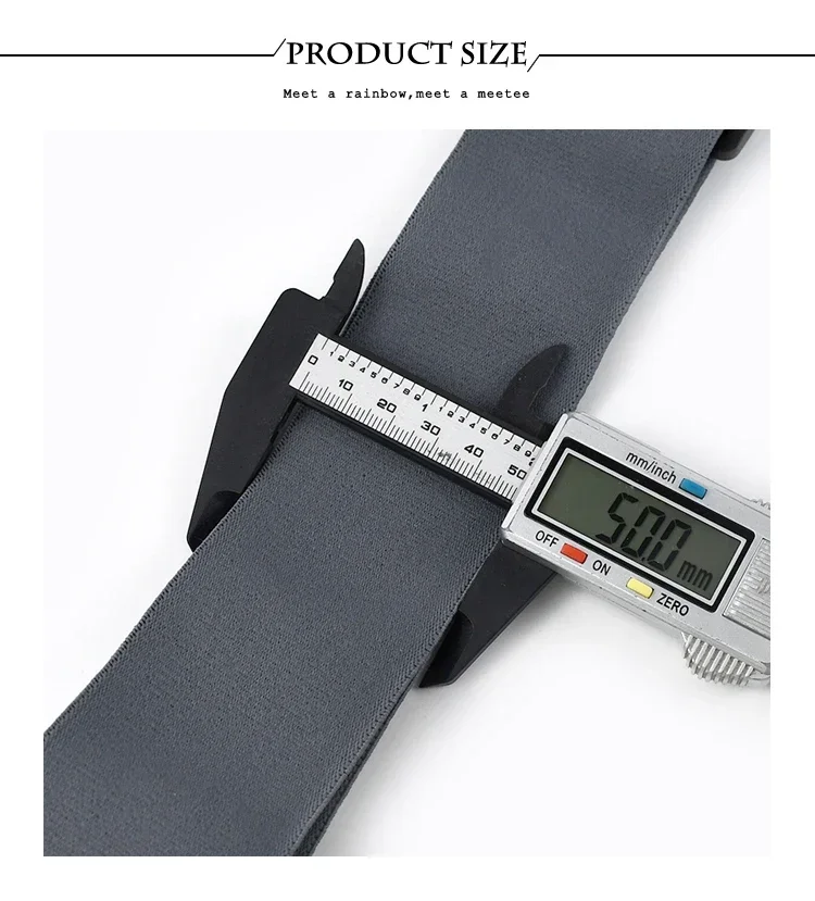 Heavy Duty Work Suspenders for Men X-Back Gripper Clasps Adjustable Strap Fully Elastic Adult Widen Men's Suspender