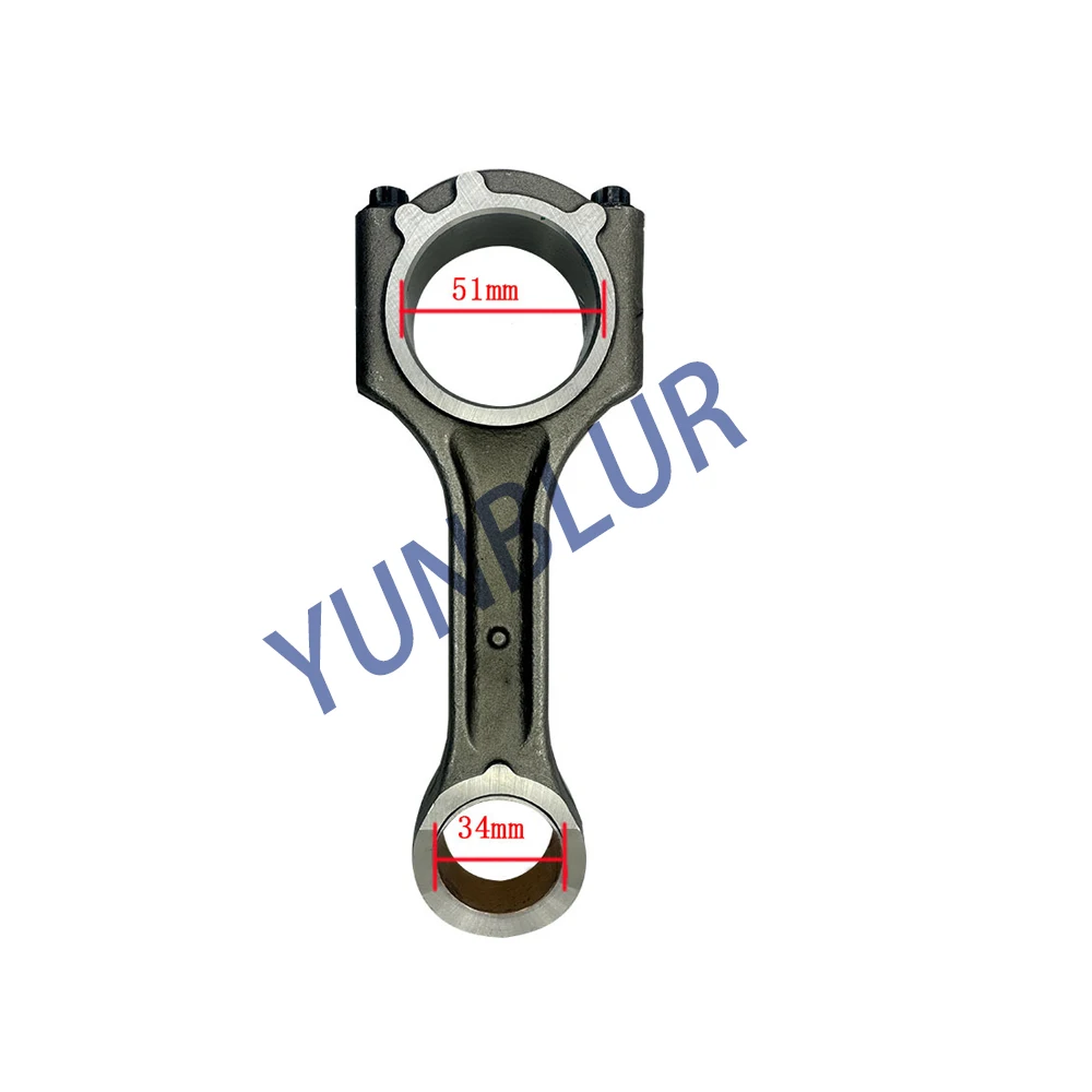 1PCS Engine Part Connecting Rod Kit Fit 2.0 L L4 Diesel D4HA For 06-22 HYUNDAI ix35 SANTA FE TUCSON KIA SORENTO SPORTAGE Con-rod