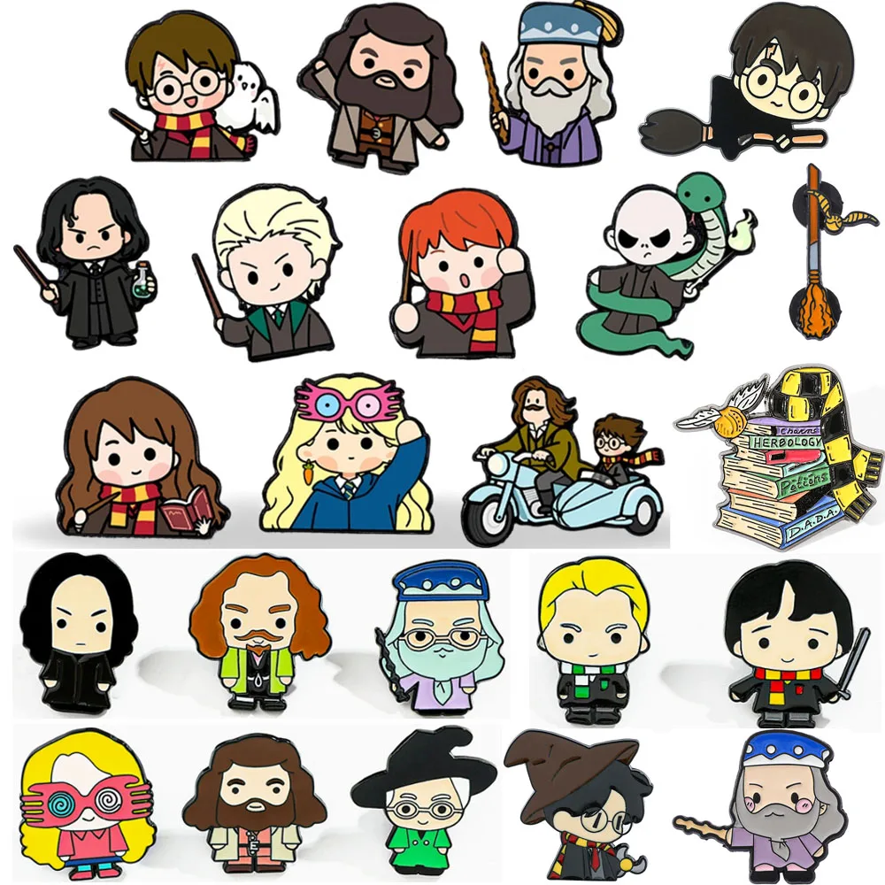 

Anime Brooches for Women Cartoon Enamel Pins Lapel Pins for Backpack Metal Badges Fashion Jewelry Accessories Decoration Gift