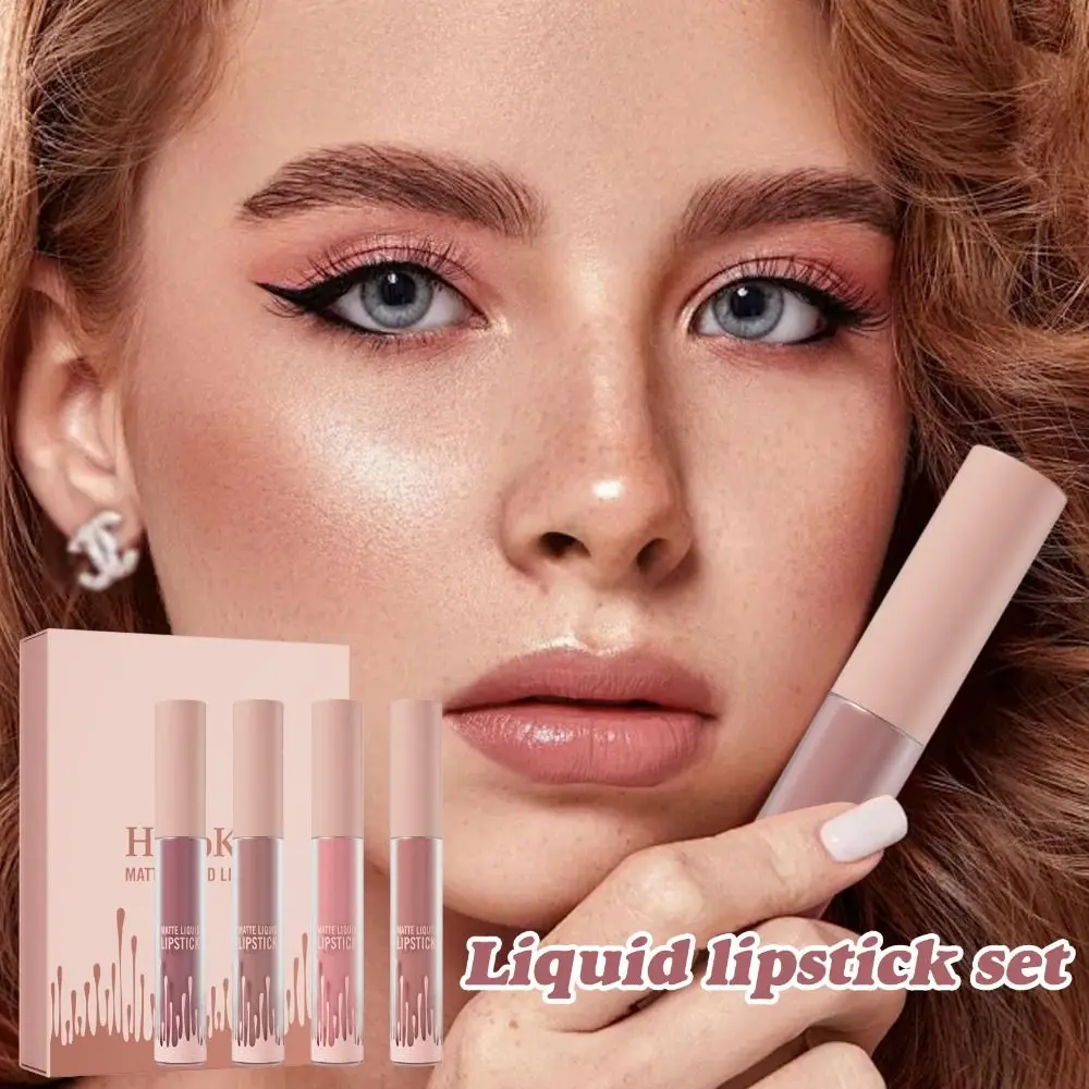 

Мягкий туман, матовая бархатистая глазурь для губ, легко окрашивается, не выцветает, матовая помада с антипригарным покрытием, долговечная жидкая помада