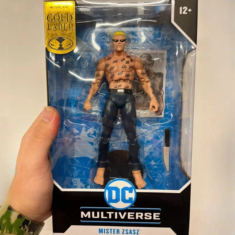 Mcfarlane Dc Multiverse Mister Zsasz Action Figure Toys Collection Doll Model Ornament Boy'S Gift Toys Hot