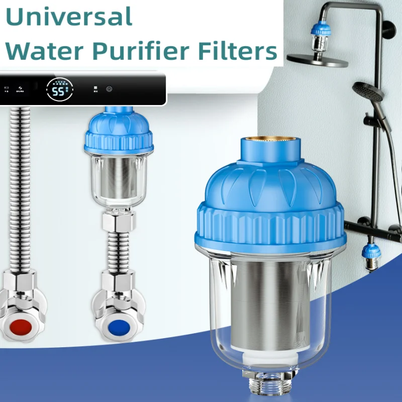 Wasser auslass reiniger Wasserhahn Filter Dusch sprüh kopf Waschmaschine Hahn waage Sieb für Küche Bad WC Zubehör