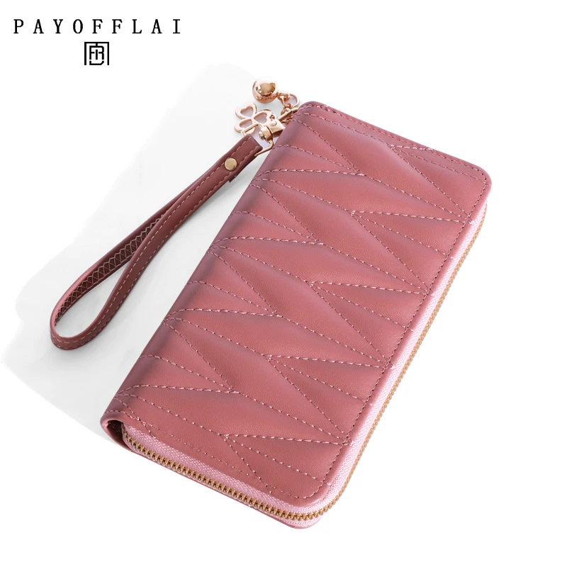 Genuine Madley Women's Creative Long Wallet PU Card Girls' Wallet New Fashion Envelope