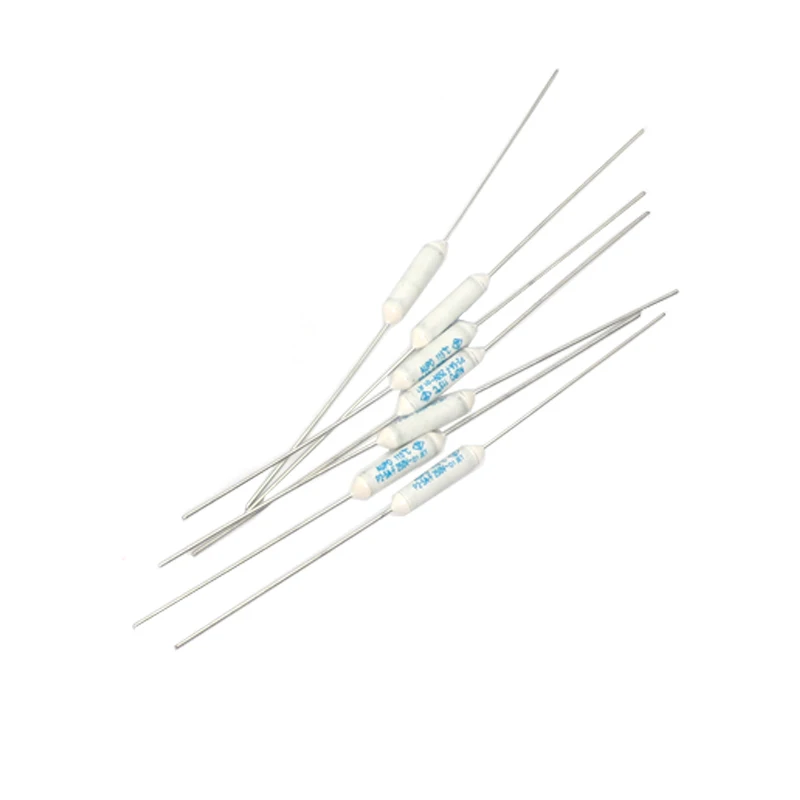 【10-5PCS】1A 2A 3A 5A 250V Temperature Fuse JET RF AUPO Resistive Temperature Fuse 84/102/115/125/135/145/150 Degree