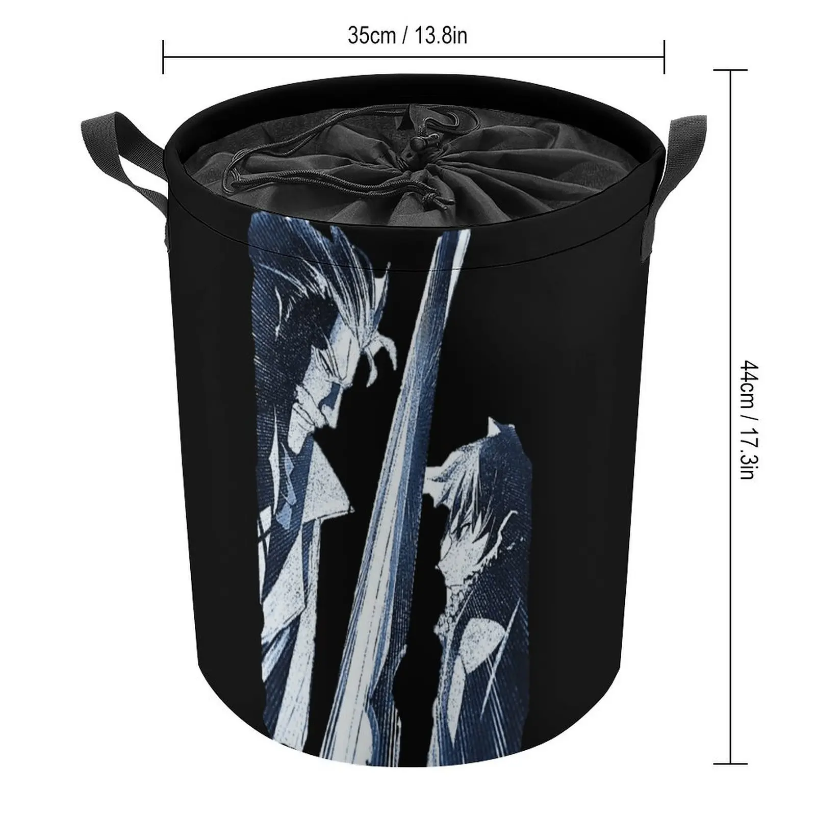 Storage Box Berserk of Gluttony Fanart for Sale Dust Proof Funny Graphic Laundry Basket Durable Can Be Folded Storage of Clothes