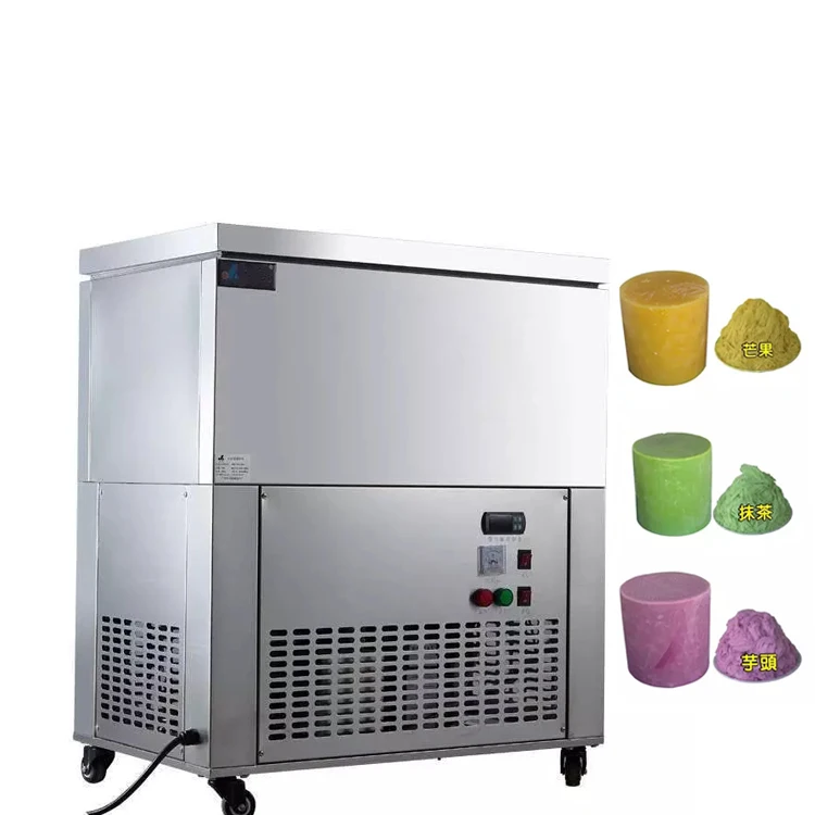 High Quality Snow Ice Freeze Maker Machinery Ice Block Freezing Making Machine For Sale