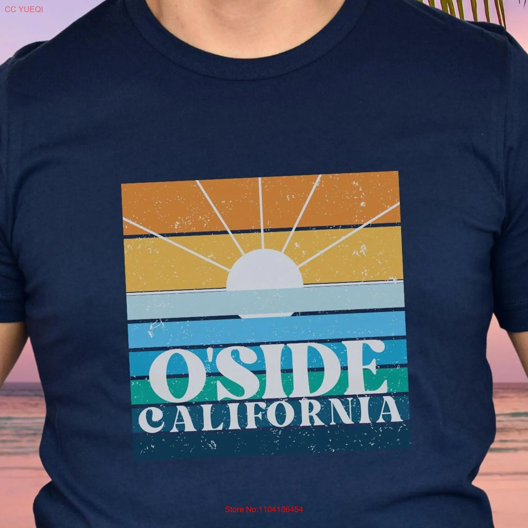 O'Side California T Shirt Oceanside Oside Cali SoCal for Lover Resident long or short sleeves