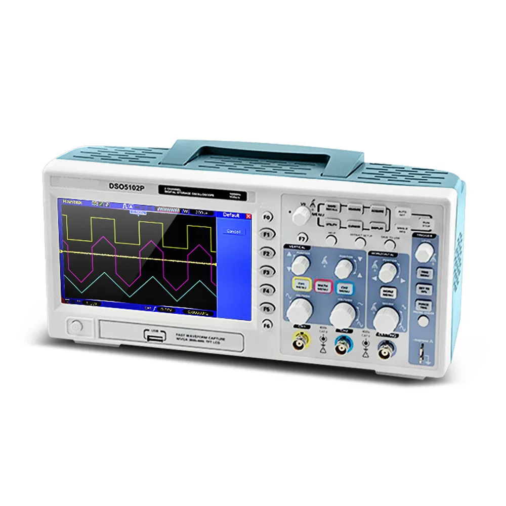 Digital Storage Oscilloscope 5000 SERIES DSO5072P 5102P 5202P Portable USB Handheld Oscilloscopes 2 CHs 100MHz 1GS 40K