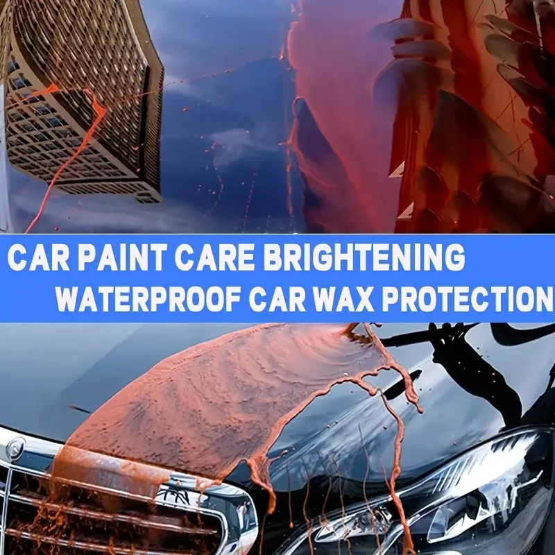 Cera per auto nera con placcatura in spugna di cristallo, rivestimento impermeabile e idrofobico, migliora la lucentezza e la protezione, facile da usare,
