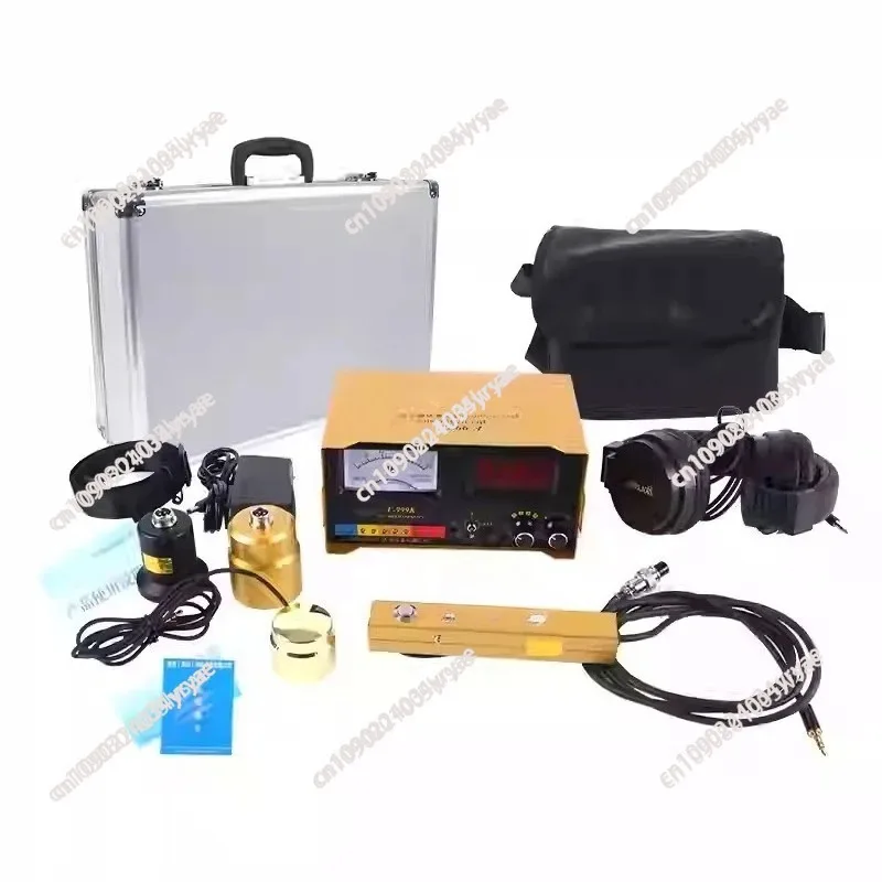 F999K Professional Water Leak Detector Pipe Leak Detection Instrument for Water Pipe Leakage Floor Heating Leak Detector