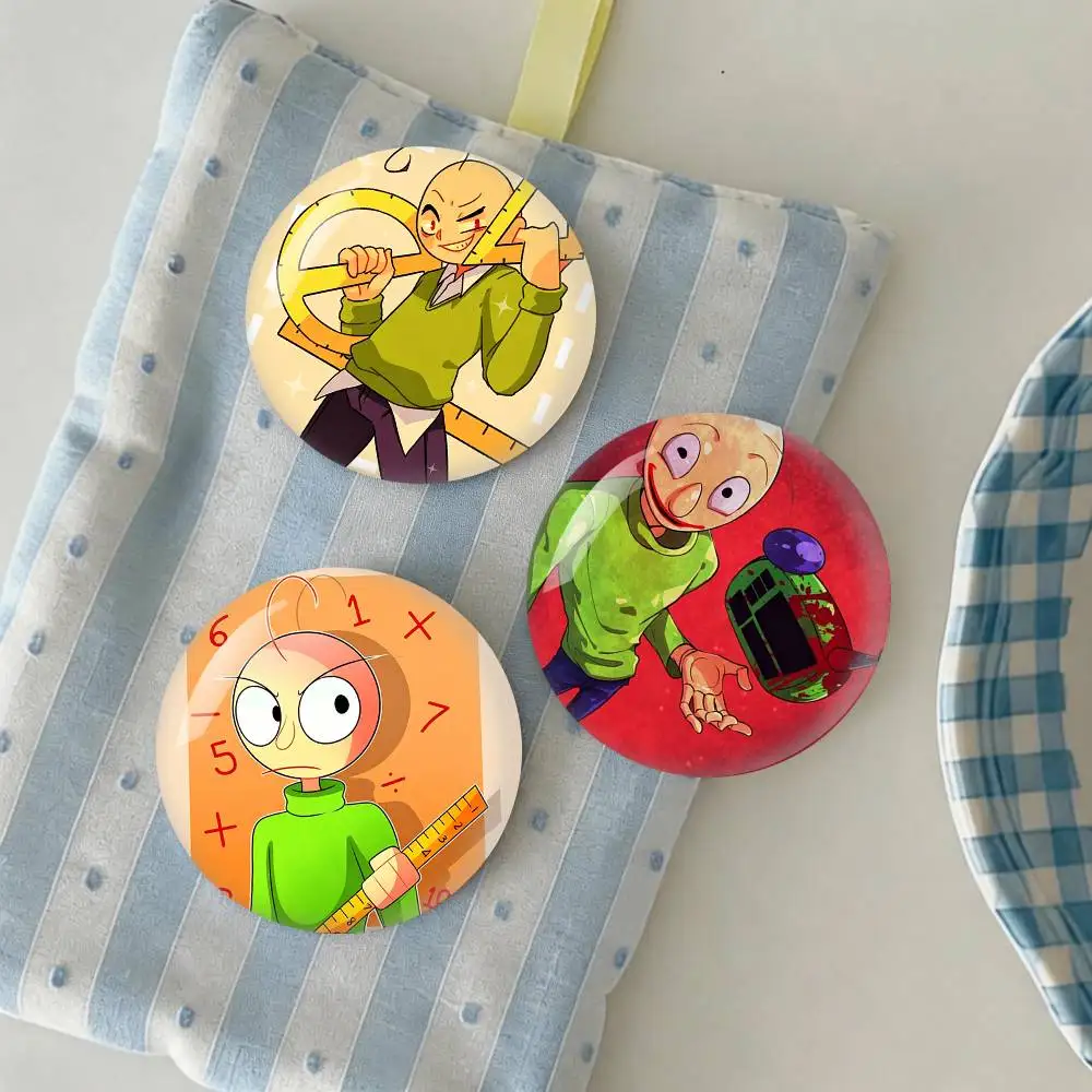

G-Game Baldis B-Basics Badge Tinplate Soft Button Pin Brooch Metal Badge Custom Jewelry Accessories Hat Bag Lapel
