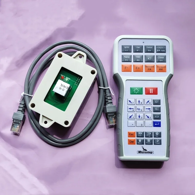 NEW THC plasma upgraded version CC-M3/4 control system wireless remote control RFM flame plasma CNC cutting machine