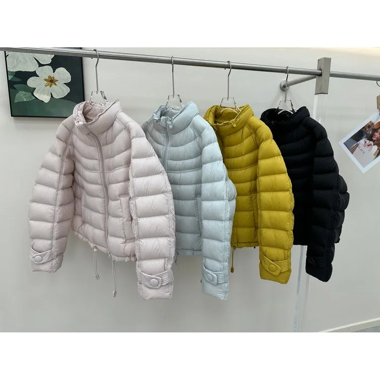 ملابس قطنية نسائية قصيرة شتاء 2025 موضة جديدة متعددة الاستخدامات سترة دافئة فضفاضة غير رسمية #5