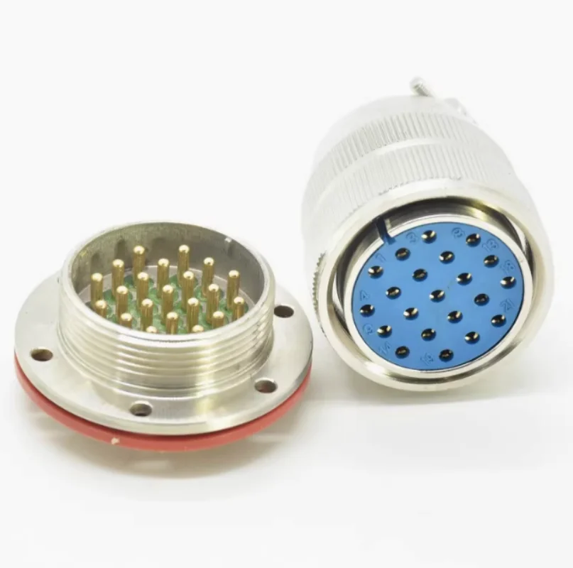 موصل زجاجي ملبد سبيكة MX 33-10P/16P/21P/55P (أنثى + مقبس دائري) قابس طيران ضيق للهواء #3